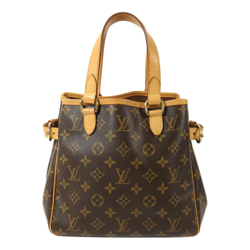 LOUIS VUITTON Monogram Batignolles Vertical金扣手挽袋-1
