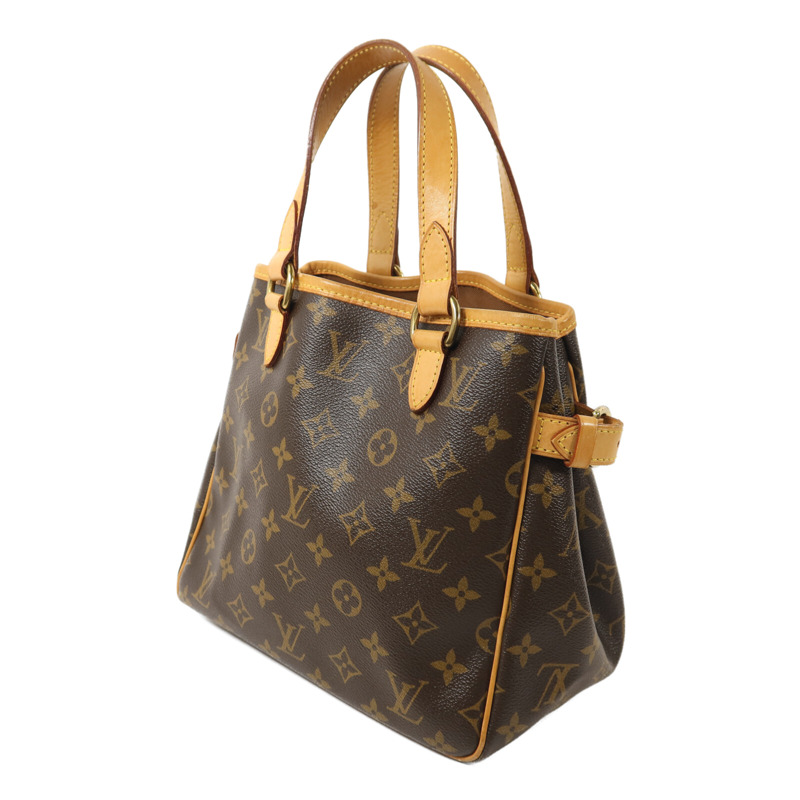 LOUIS VUITTON Monogram Batignolles Vertical金扣手挽袋-2