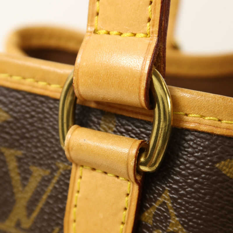 LOUIS VUITTON Monogram Batignolles Vertical金扣手挽袋-8