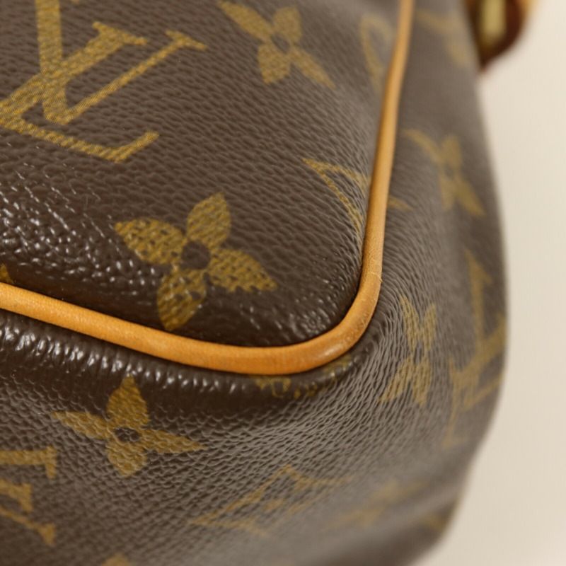 LOUIS VUITTON Monogram Batignolles Vertical金扣手挽袋-12