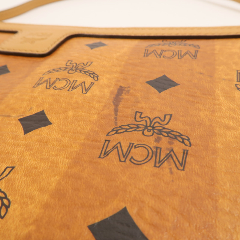 MCM 塗層帆布Pouch金扣手拿包-14