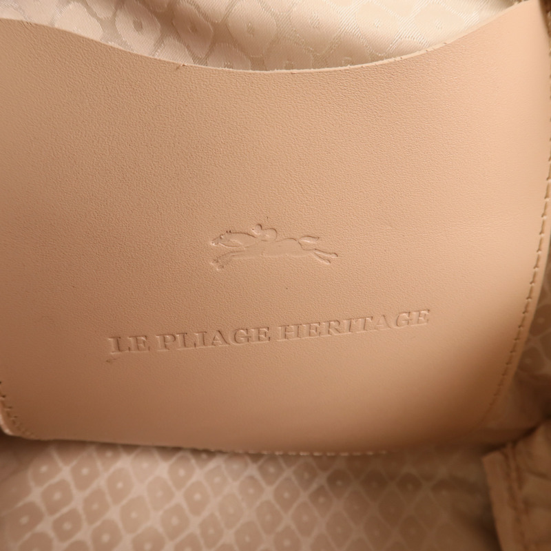 Longchamp 牛皮皮革2 Way Shoulder Bag金扣手挽肩背兩用袋-5