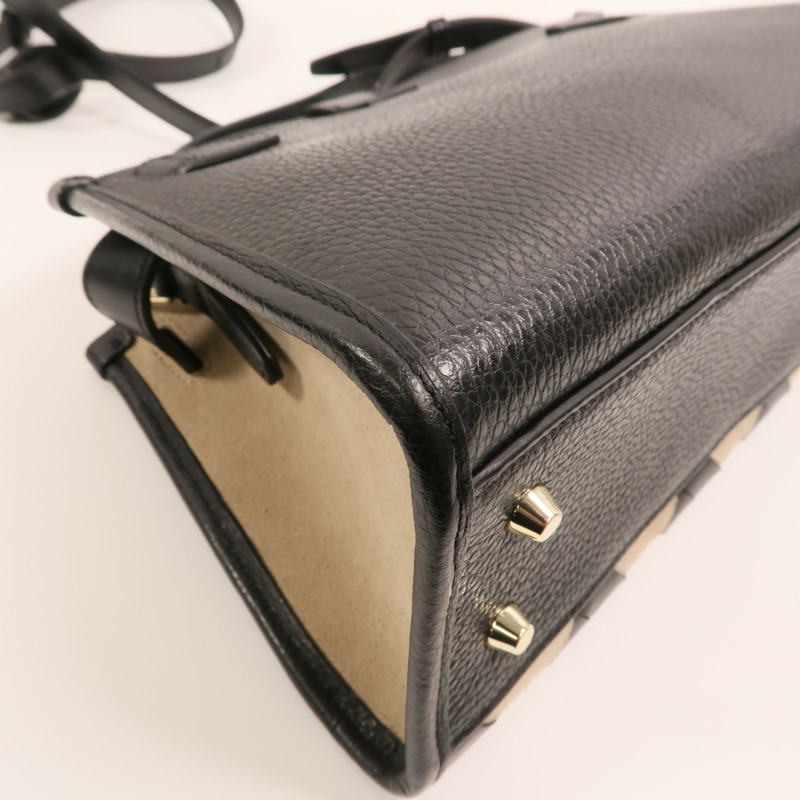 Furla 牛皮皮革Shoulder Bag金扣肩背袋-11