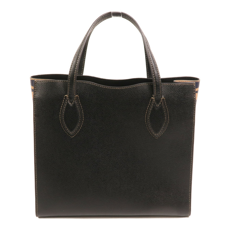 Furla 牛皮皮革Tote Bag金扣手挽袋-1