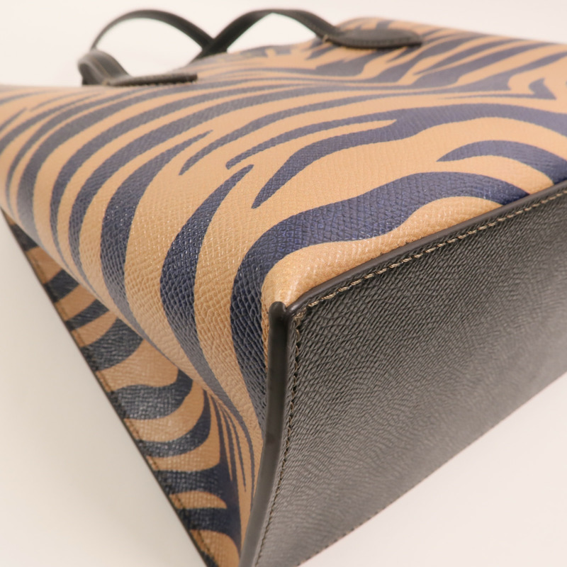 Furla 牛皮皮革Tote Bag金扣手挽袋-10