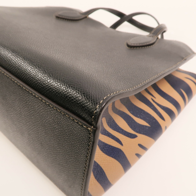 Furla 牛皮皮革Tote Bag金扣手挽袋-11