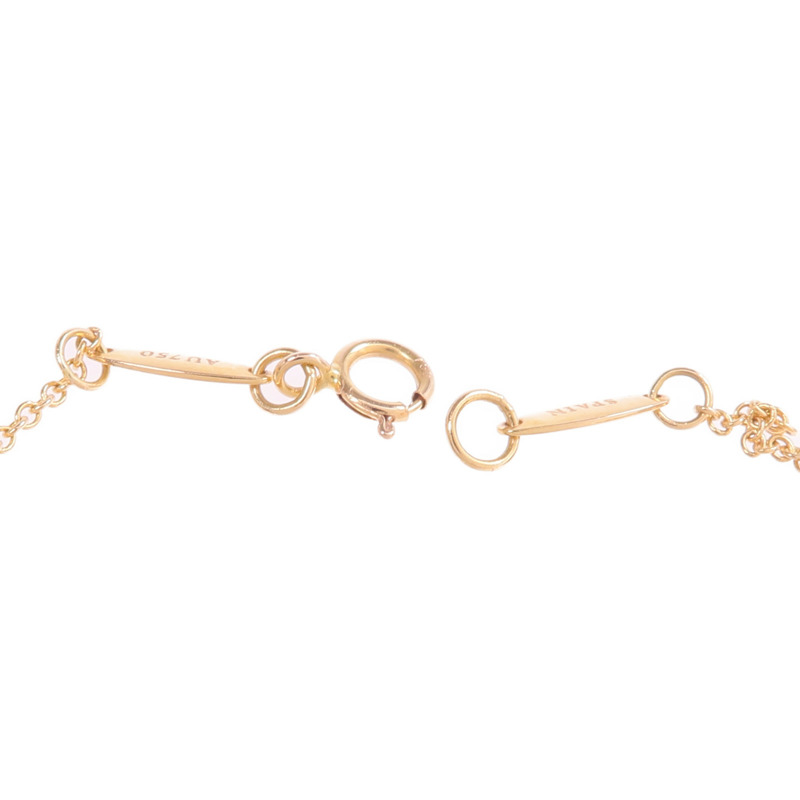 TIFFANY＆CO 18K玫瑰金By The Yard Necklace鑽石項鍊-5