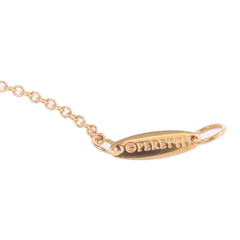 TIFFANY＆CO 18K玫瑰金By The Yard Necklace鑽石項鍊-6