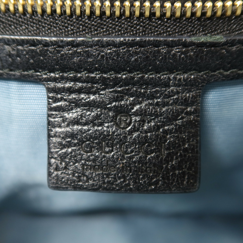 GUCCI 牛皮皮革Sylvie Bee Star金扣手挽肩背兩用袋-5