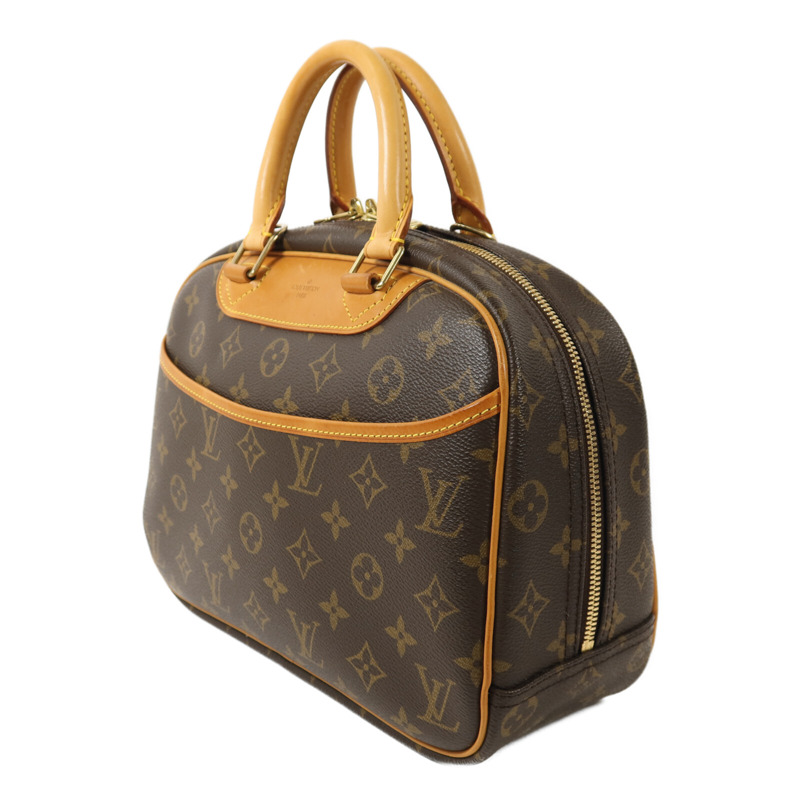 LOUIS VUITTON Monogram Trouville PM金扣手挽袋-2