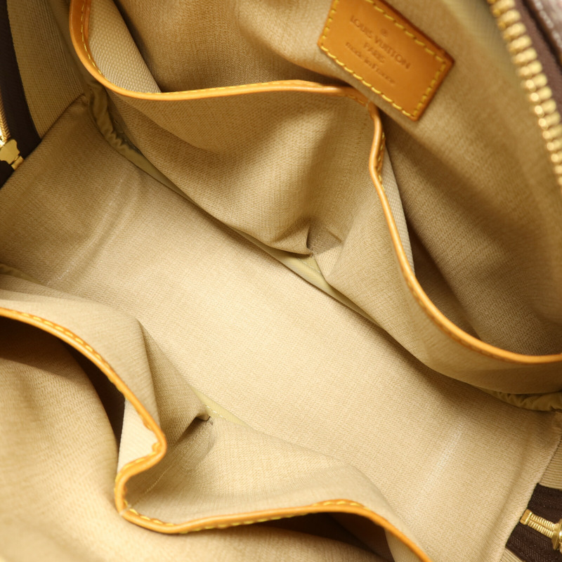 LOUIS VUITTON Monogram Trouville PM金扣手挽袋-4