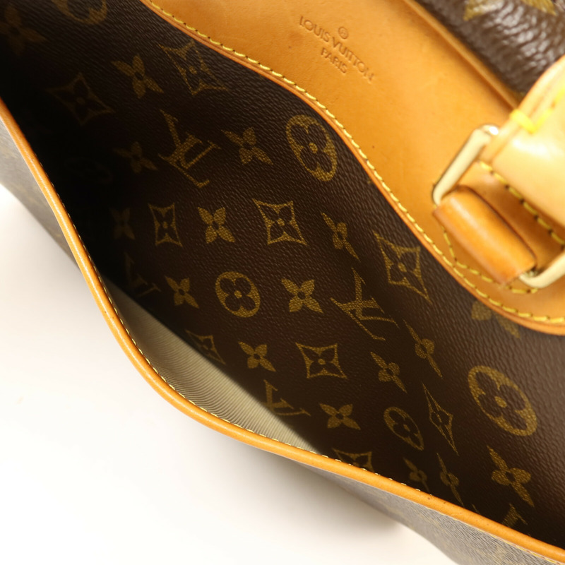 LOUIS VUITTON Monogram Trouville PM金扣手挽袋-5
