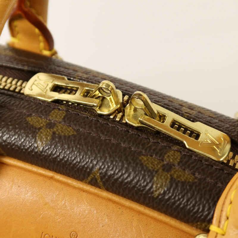 LOUIS VUITTON Monogram Trouville PM金扣手挽袋-9