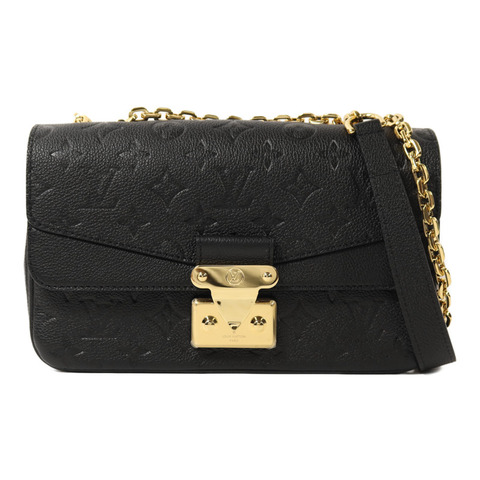 LOUIS VUITTON Monogram Empreinte Marceau金扣鏈帶肩背袋
