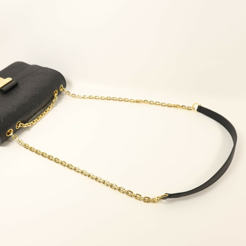 LOUIS VUITTON Monogram Empreinte Marceau金扣鏈帶肩背袋-7