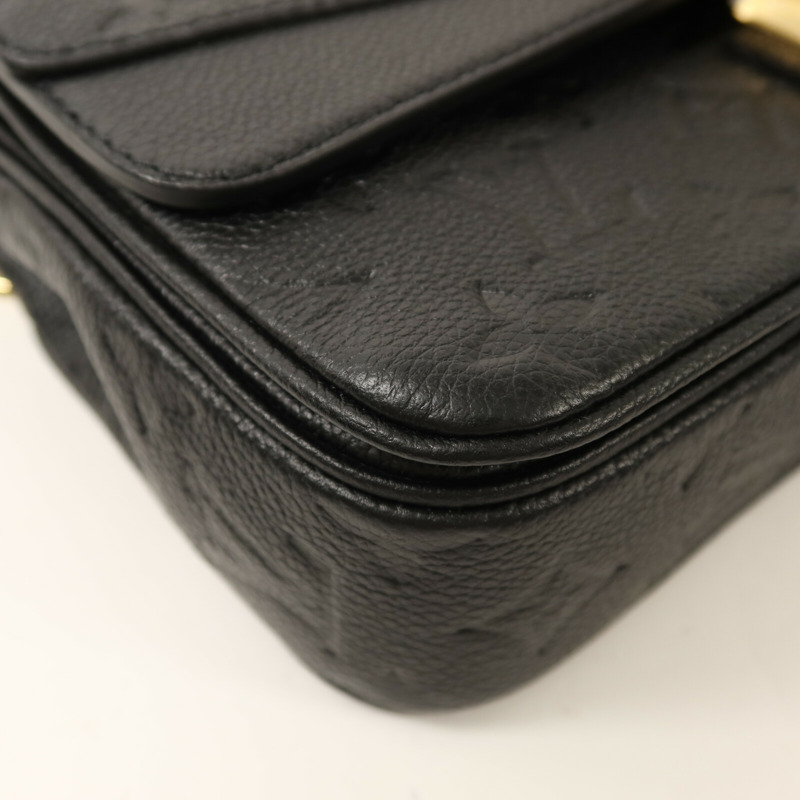 LOUIS VUITTON Monogram Empreinte Marceau金扣鏈帶肩背袋-10