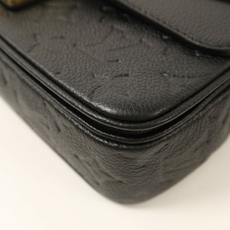 LOUIS VUITTON Monogram Empreinte Marceau金扣鏈帶肩背袋-11