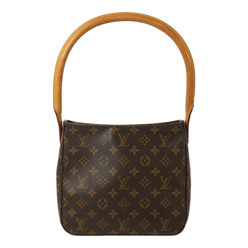 LOUIS VUITTON Monogram Looping MM金扣肩背袋-1