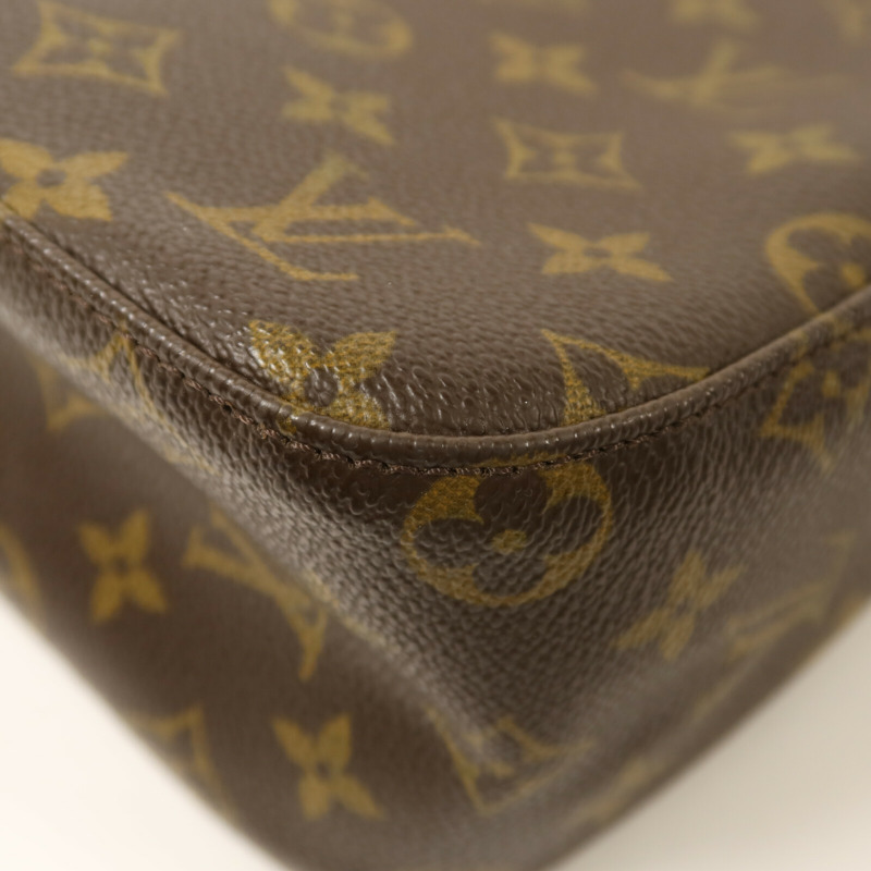 LOUIS VUITTON Monogram Looping MM金扣肩背袋-10