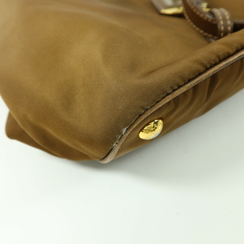 PRADA 尼龍Tote Bag金扣手挽袋-15