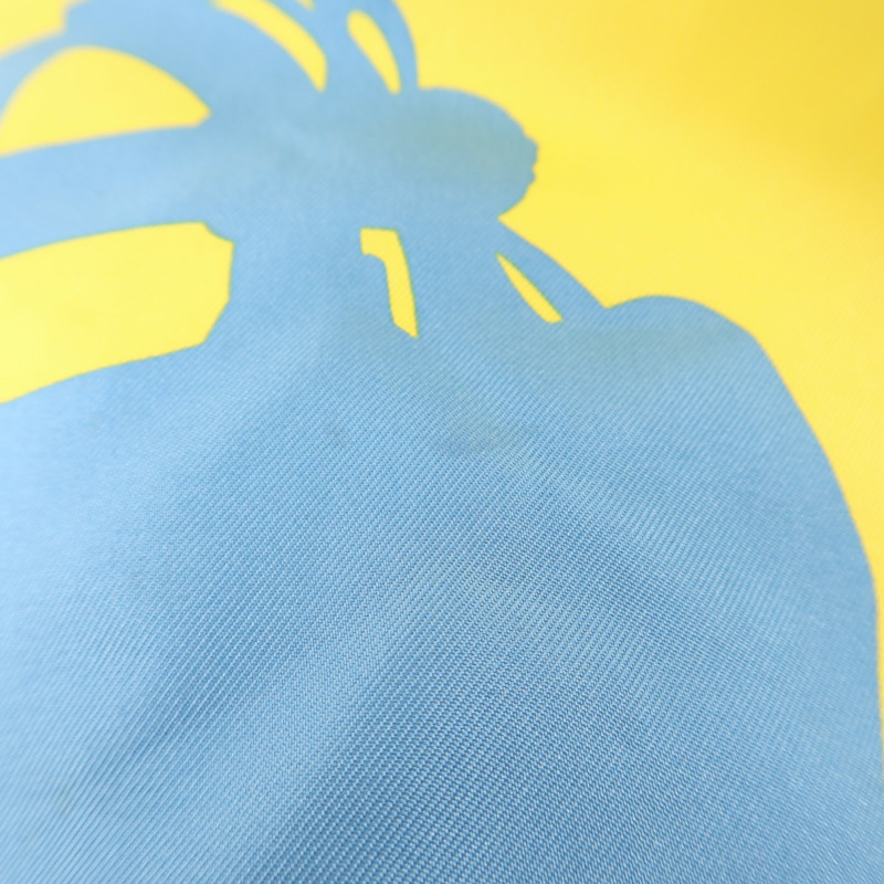 HERMES 絲質Silk City銀扣肩背袋-18