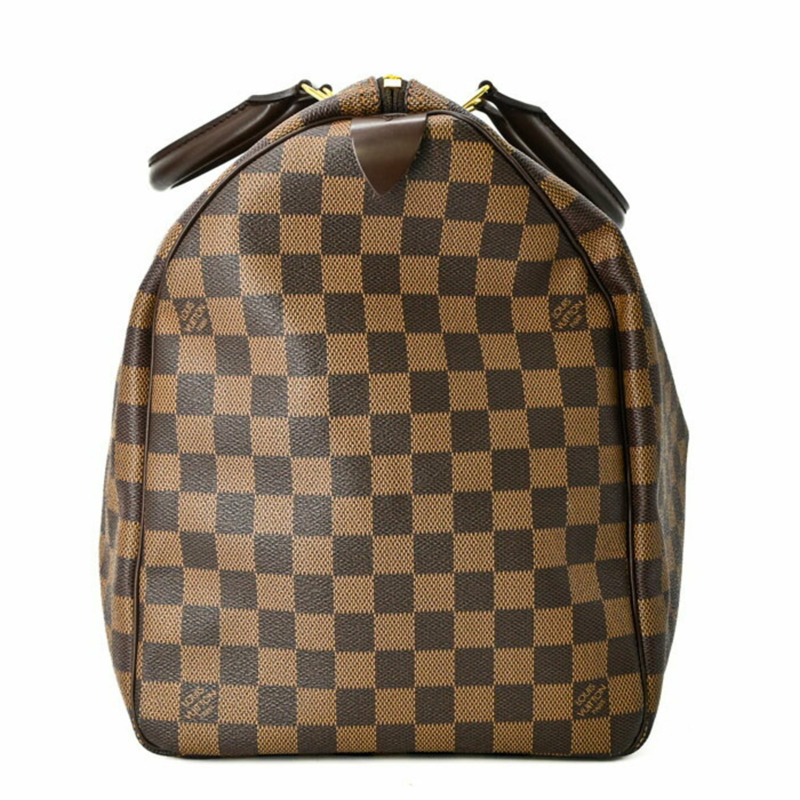路易威登 Keepall 50 波士頓包，Damier 棕色皮革，M41427-2