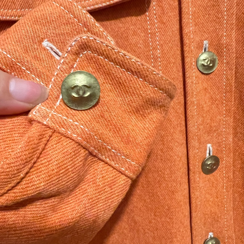 Chanel中古牛仔衣38碼-2