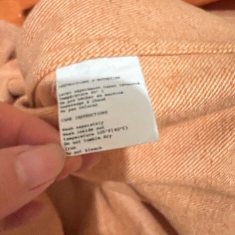 Chanel中古牛仔衣38碼-5