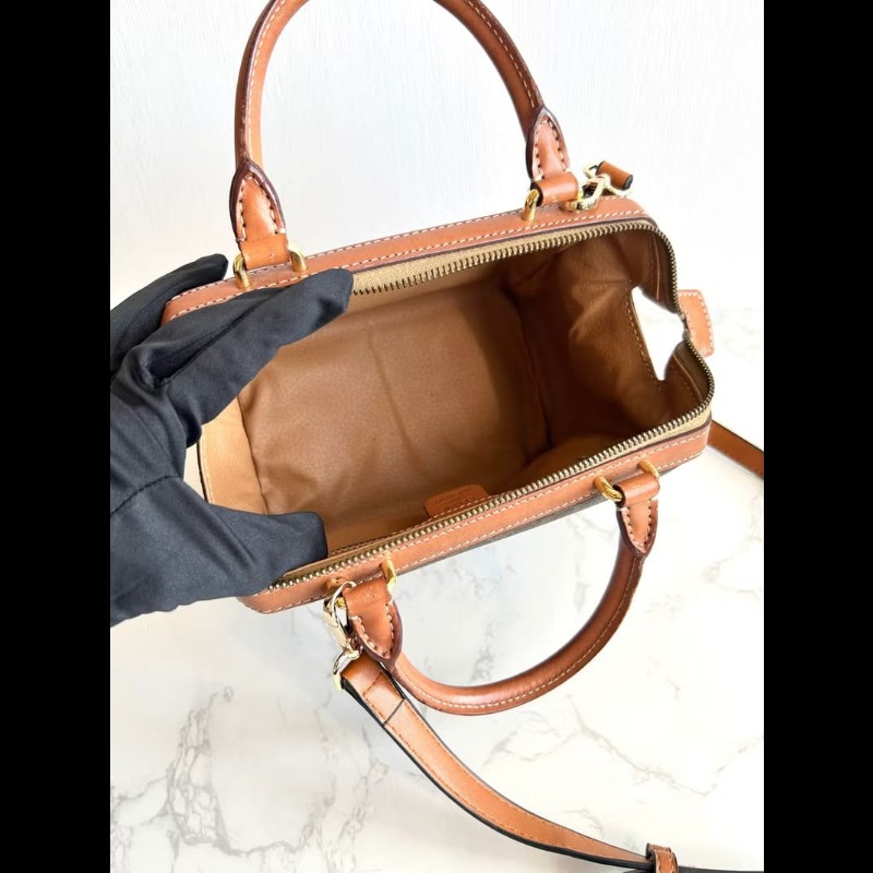 【LA LUNE】中古包 Celine迷你老花波士頓小包 斜背包 側背包 單肩包 二手包-8