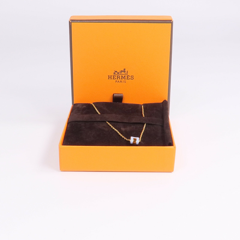 HERMES 金屬Mini Pop H項鍊-7