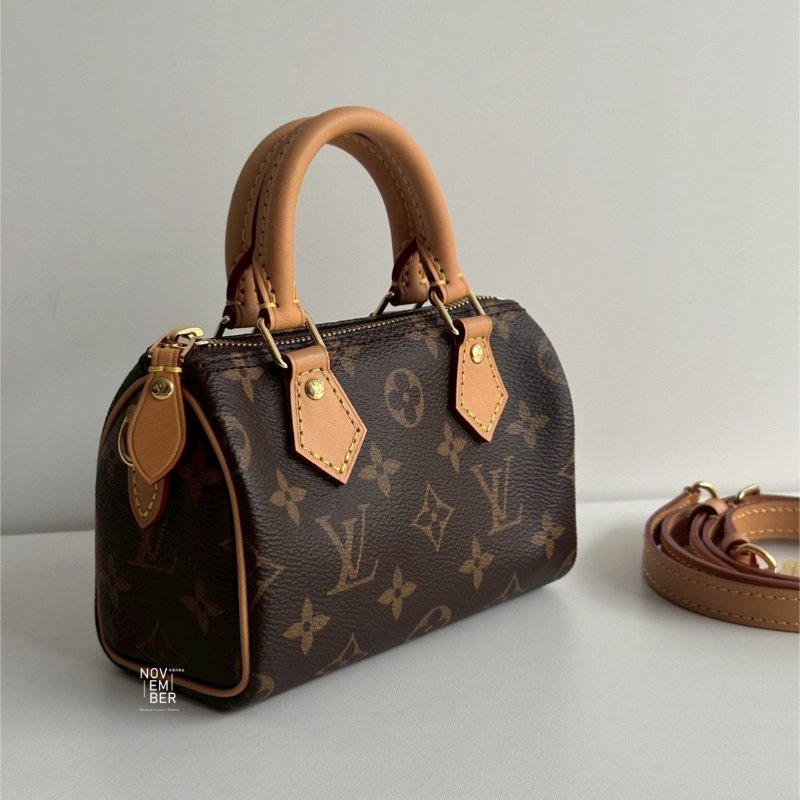 經典款🤎 98新✨ Louis Vuitton LV 路易威登 Speedy Nano-1