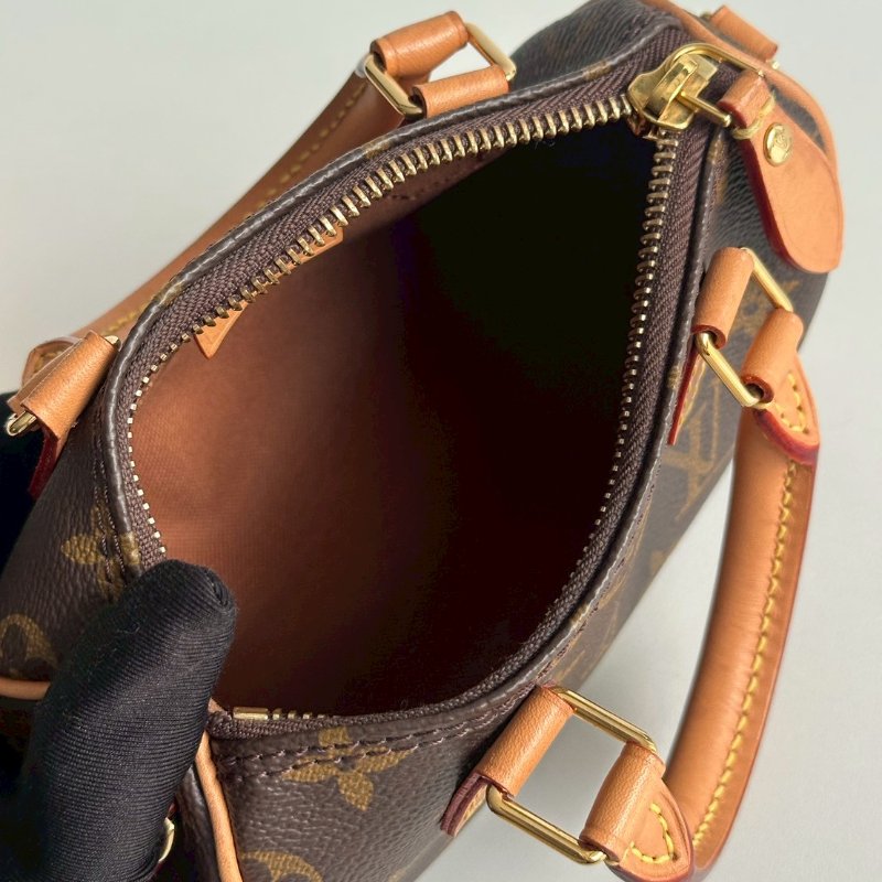 經典款🤎 98新✨ Louis Vuitton LV 路易威登 Speedy Nano-9