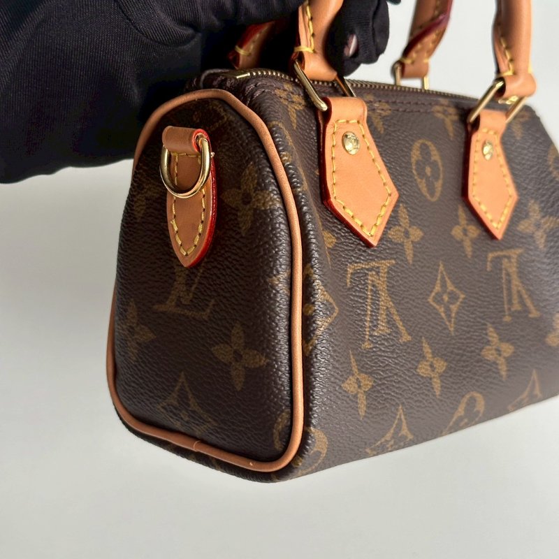 經典款🤎 98新✨ Louis Vuitton LV 路易威登 Speedy Nano-25