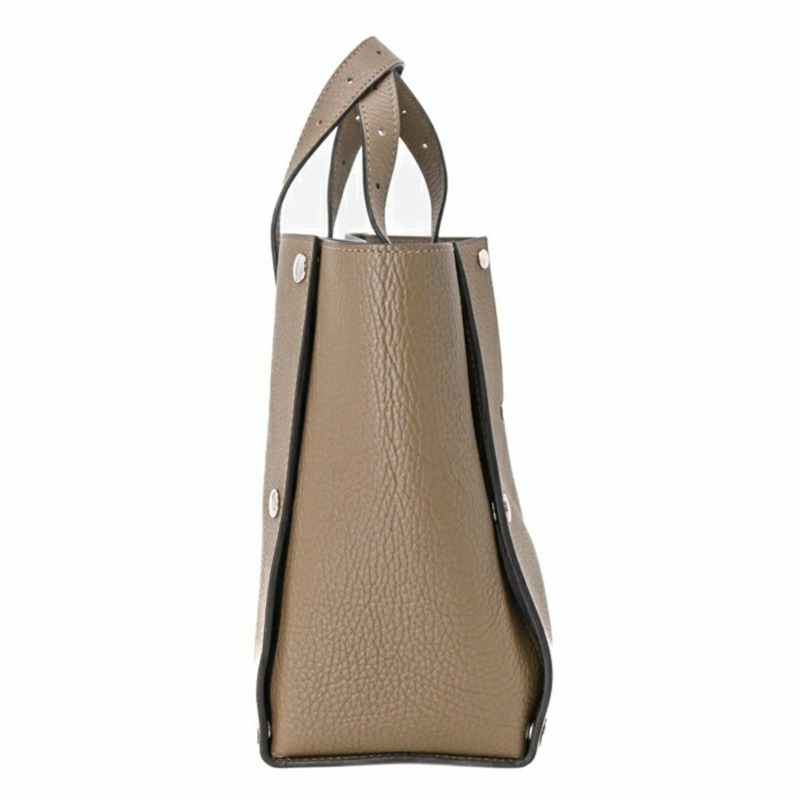 HERMES Sac Vello 手提包，Taurillon Clemence 皮革，女士，Etoupe-3