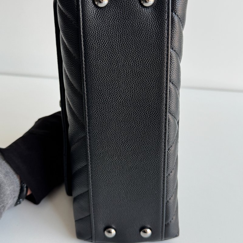 99新🆕 全配有購證🙌🏻 保卡款28開 Chanel Coco Handle 小號 黑銀🖤-9