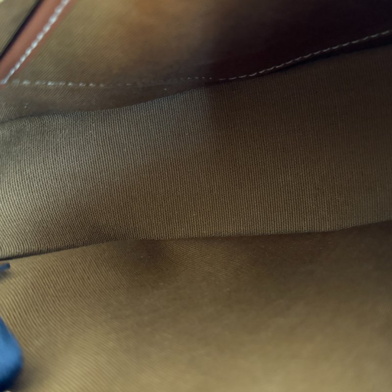 99新🆕 Celine 瑟琳 AVA 老花半月包 棕色-11