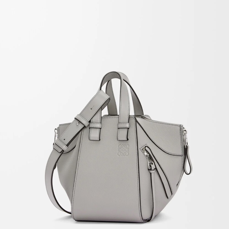 LOEWE Hammock Pearl Gray Small 珍珠灰-1