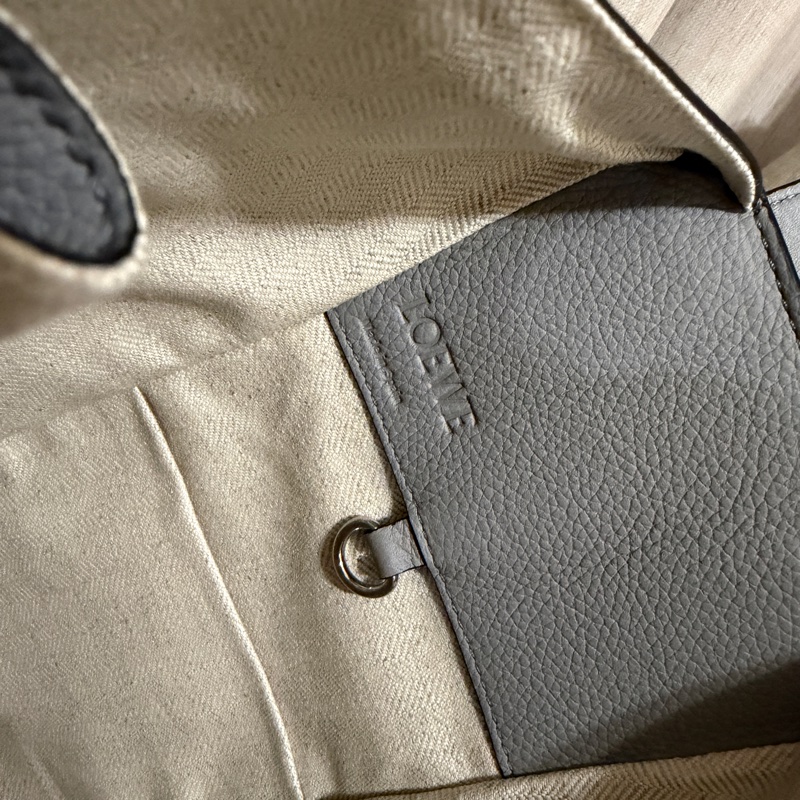 LOEWE Hammock Pearl Gray Small 珍珠灰-7