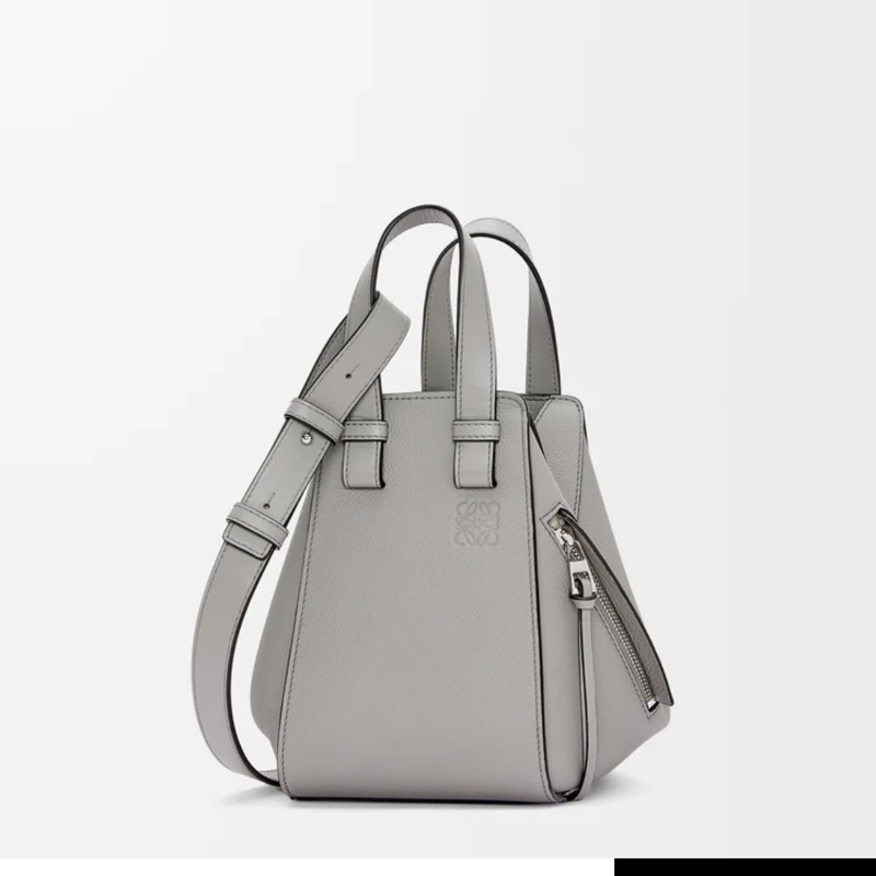 LOEWE Hammock Pearl Gray Small 珍珠灰-9