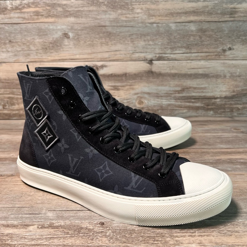 LV路易威登fragment 藤原浩 聯名 黑白 黑色 42碼-1