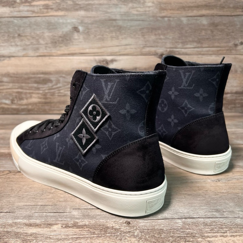 LV路易威登fragment 藤原浩 聯名 黑白 黑色 42碼-3