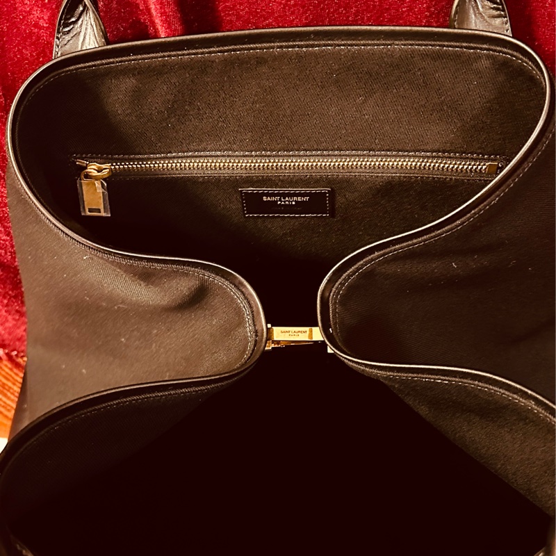 YSL RIVE GAUCHE TOTE BAG IN CANVAS-13