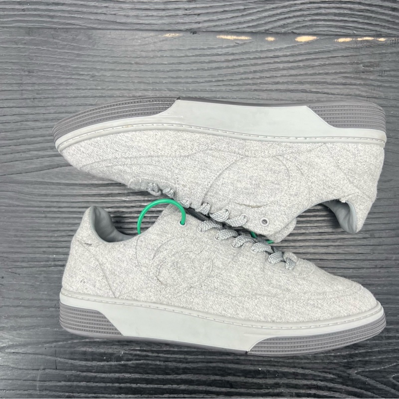 Chanel香奈兒 24b 羊毛灰 38.5 碼-6