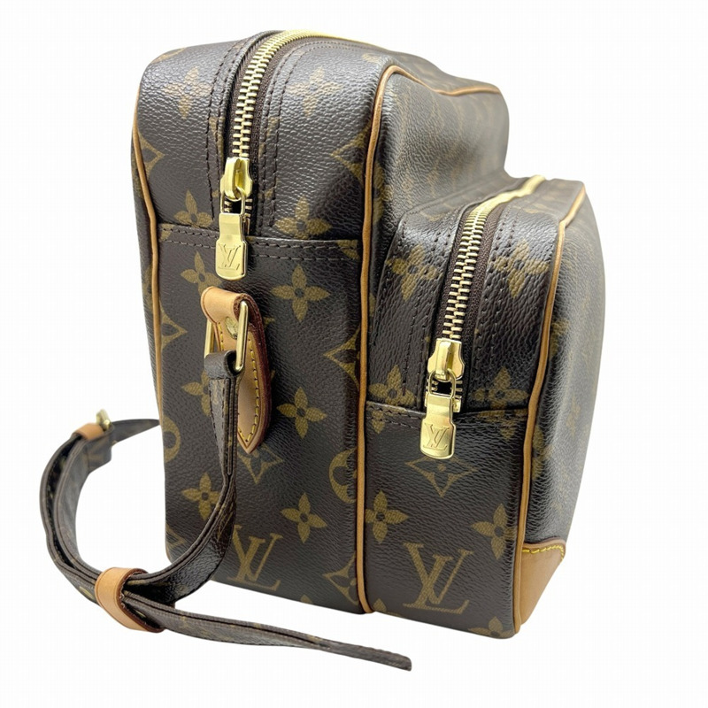 路易威登 Monogram Nile 棕色 M45244 AR5019 男女通用帆布單肩包-2