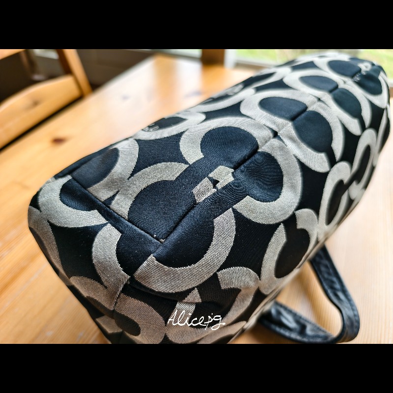 coach Op Art Signature 16813肩背包-10