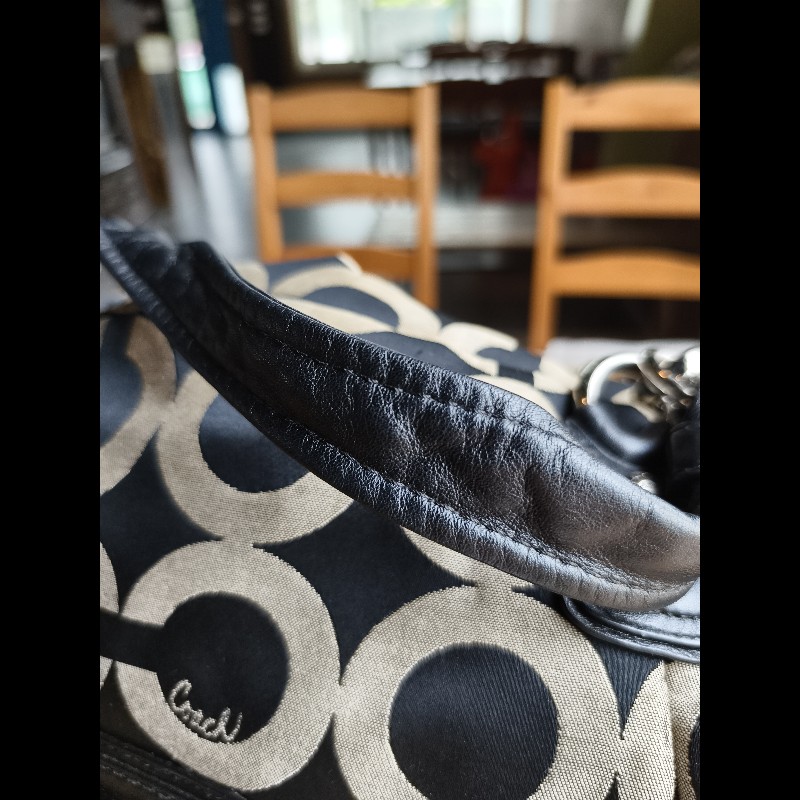 coach Op Art Signature 16813肩背包-11
