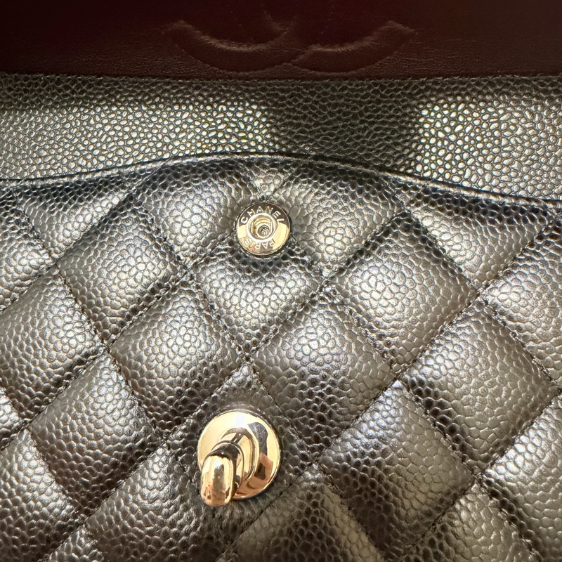 Chanel CF25 銀扣-4