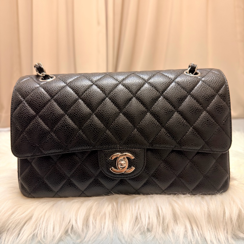 Chanel CF25 銀扣-5