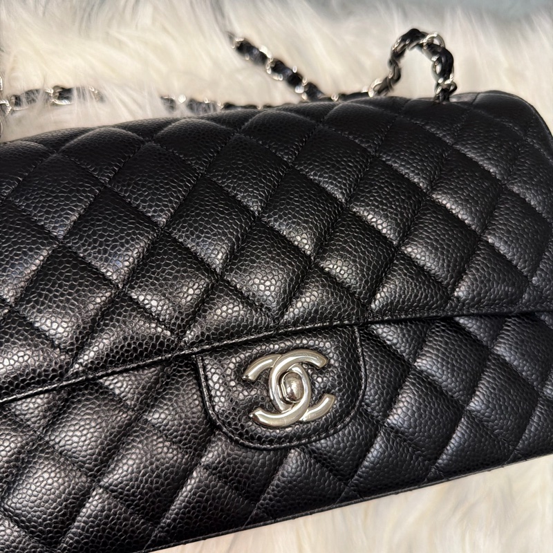 Chanel CF25 銀扣-13