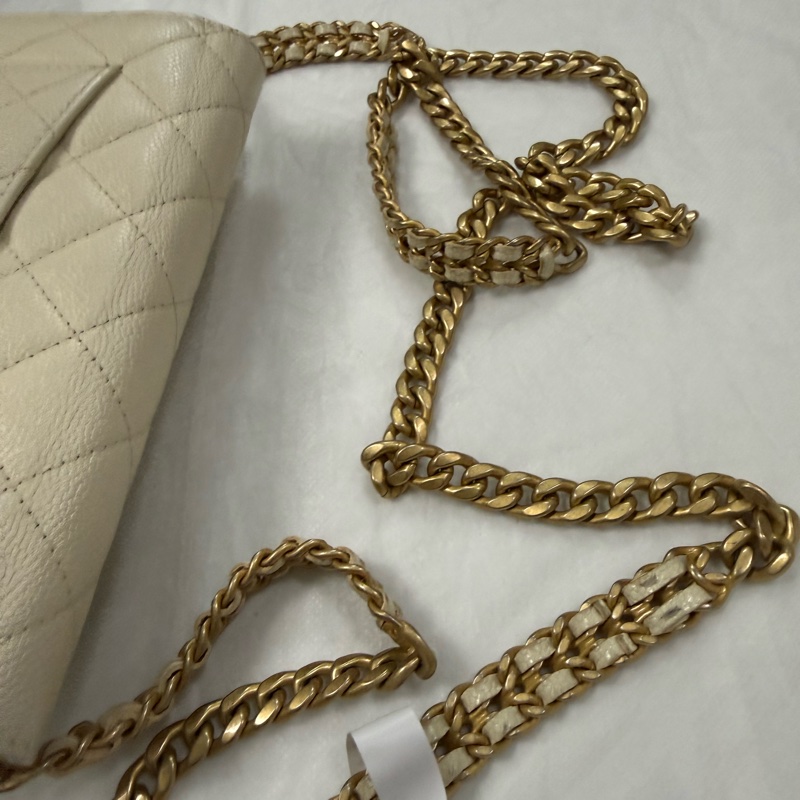 香奈兒白金WOC晶片款-8